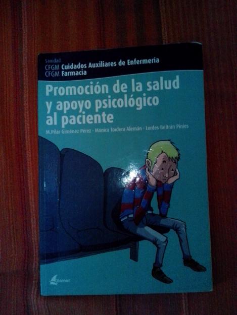 Vendo libros de texto 1º TCAE Auxiliar de Enfermeria