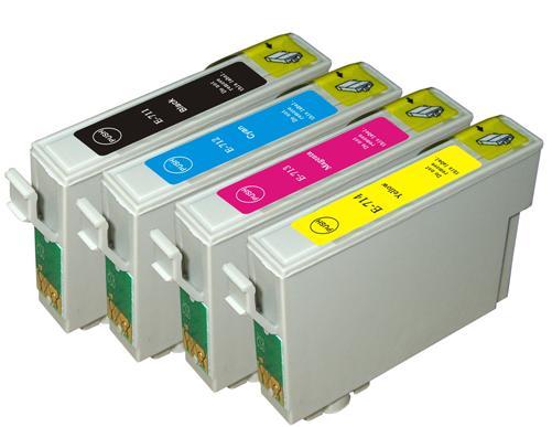 4 CARTUCHOS COMPATIBLES EPSON SX100 SX105 SX200 SX205 SX405 S20 D92 DX4000,