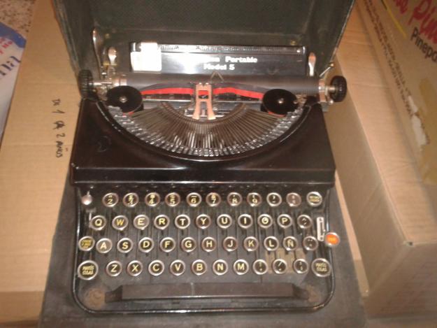 maquina escribir remington portable modelo 5 1930