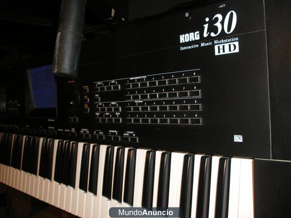 teclado profesional-korg i30 -hd