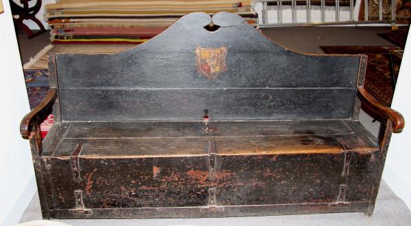 BANCO DE MADERA NOBLE, PRINCIPIOS SIGLO XX