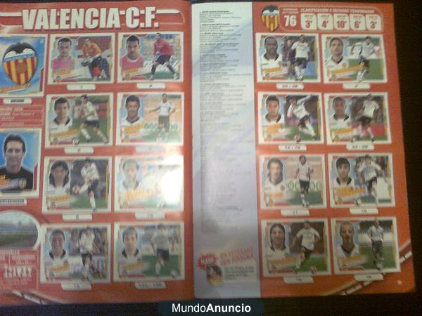 COLECCION DE Cromos liga BBVA 2011-12