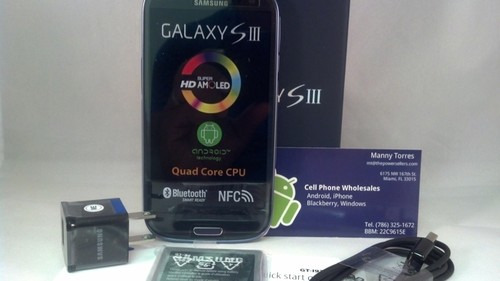 Samsung galaxy s3 negro libre, precintado completamente nuevo