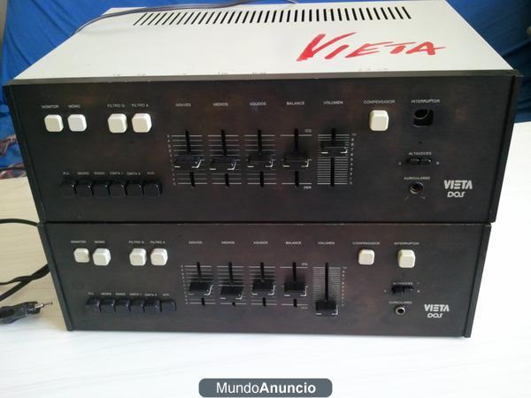 Vendo 2 amplificadores VIETA DOS AT 250