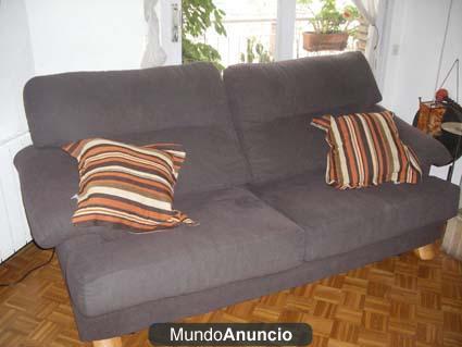 Vendo sofá-cama Marrón (Tipo Alvros Ikea)