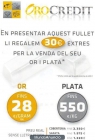 COMPRAMOS ORO Y PLATA. MÁXIMA VALORACION. PAGO EN EFECTIVO - mejor precio | unprecio.es