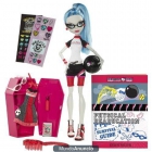 Monster High W2557 - Muñeca Ghoulia Yelps vestida de gimnasia con su taquilla - mejor precio | unprecio.es