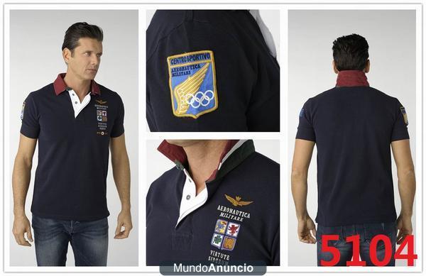 Aeronautica Militare de Polo T-shirt para hombres