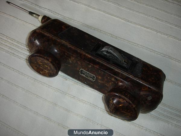 RADIOTELÉFONO PORTATIL MILITAR ESPAÑOL AÑOS 40