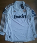 Camiseta del Real Madrid - Cristiano Ronaldo manga larga modelo Champions league - mejor precio | unprecio.es