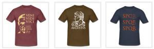 Camisetas Imperioromano. Camisetas con personajes históricos