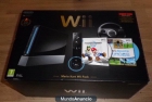 Wii negra Mario Kart Wii Pack en caja original - mejor precio | unprecio.es