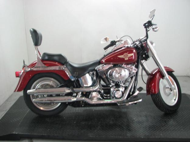 HARLEY DAVIDSON FAT BOY ROJA