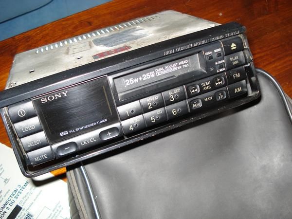 Radiocasette Sony