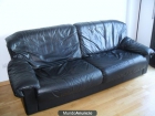 VENDO SOFA DE PIEL (NEGRO) - mejor precio | unprecio.es