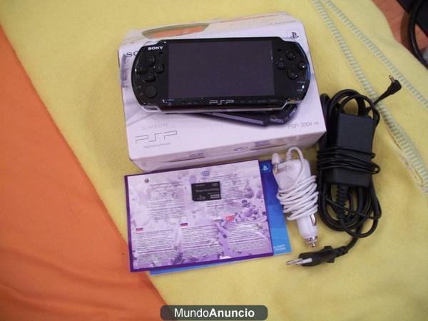 Psp slim completamente nueva 3 meses de uso