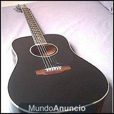 59   - GUITARRA ACUSTICA WESTERN TOTALMENTE NUEVA y con FUNDA