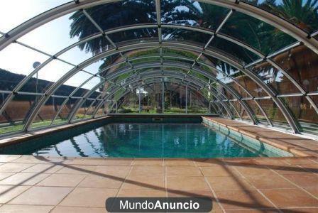 cubierta para piscina mas barata y económica en relación calidad precio y de fácil instalación. Consulte precio del mode