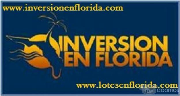 La mejor Oportunidad de Inversion, Remate de Lotes y Terrenos en Florida, USA!