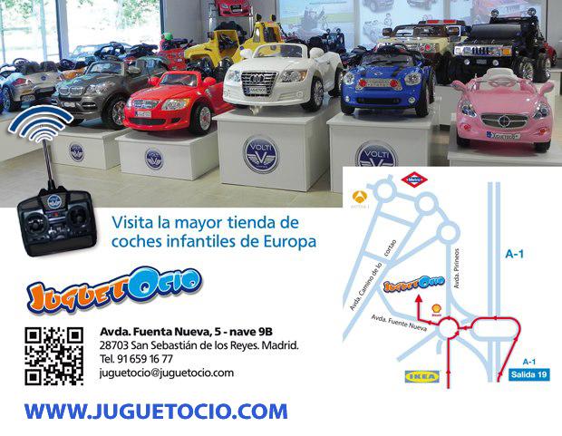 Coches a batería para niños | coches infantiles con control paterno VOLTI