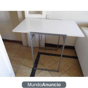 vendo mesa plegable blanca Ikea