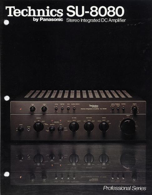 Amplificador technics su8080 el mejor amplificador de technics