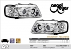 FAROS ANGEL EYES AUDI A3 AÑO 1996 AL 2000 CROMADOS - mejor precio | unprecio.es