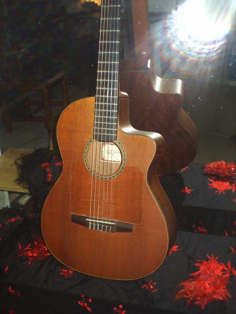 se vende guitarra electro clasica