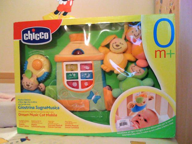 CARRUSEL MUSICAL DULCES CARICIAS MARCA CHICCO