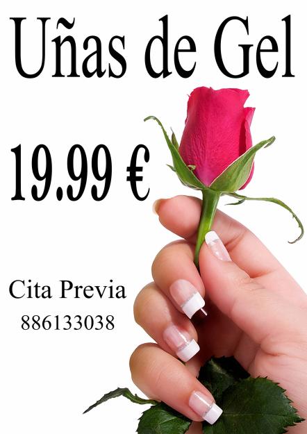 Uñas de gel 20 euros