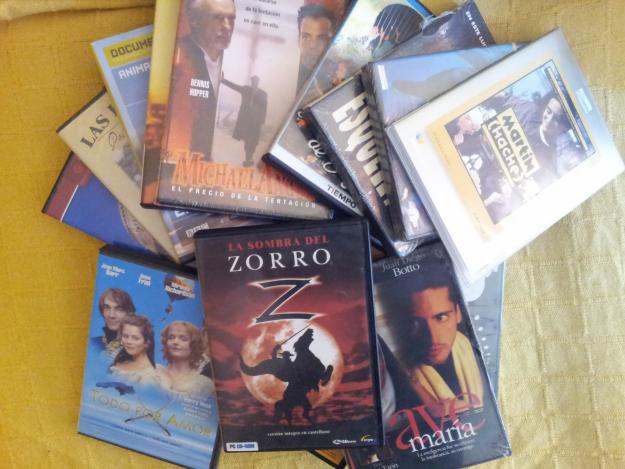Colección DVDs variados en perfecto estado.