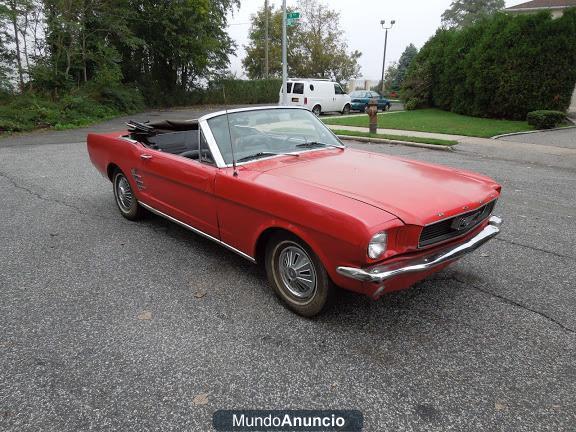 Ford Mustang Descapotable de 1966 para restaurar
