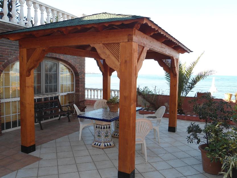 Pergolas de madera al mejor precio