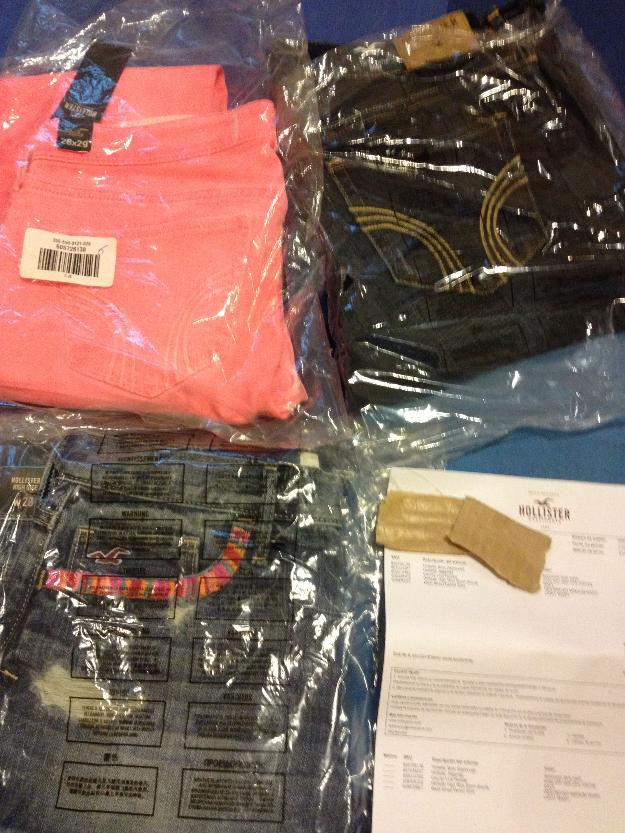 Vendo 2 pantolones hollister+ shorts talla 38