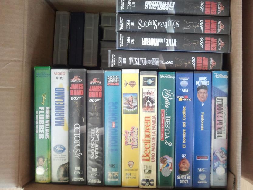 173 películas originales en vhs