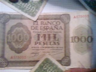 vendo billetes antiguos