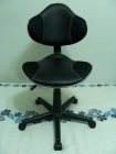 Silla oficina diseño cuero negro - mejor precio | unprecio.es