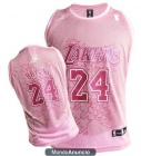 Camiseta NBA Rosa de Mujer Kobe Bryant (talla a elegir) - mejor precio | unprecio.es