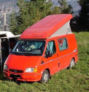 Compro Ford Transit WESTFALIA camper diesel