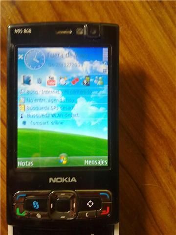 VENDO NOKIA N95 8GB LIBRE BLANCO Y NEGRO. GARANTIA 6 MESES