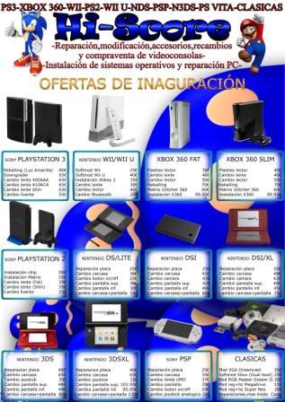 Reparacion de consolas Xbox 360-Wii-Wii u Psp Nds Playstation 3-Playstation 2-N3ds-Clasica