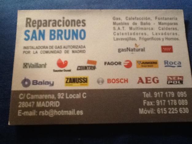 Reparaciones San Bruno