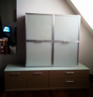 Se vende conjunto de armarios con cristal lacado. - mejor precio | unprecio.es