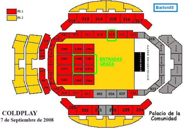 2 ULTIMAS ENTRADAS COLDPLAY EN MADRID