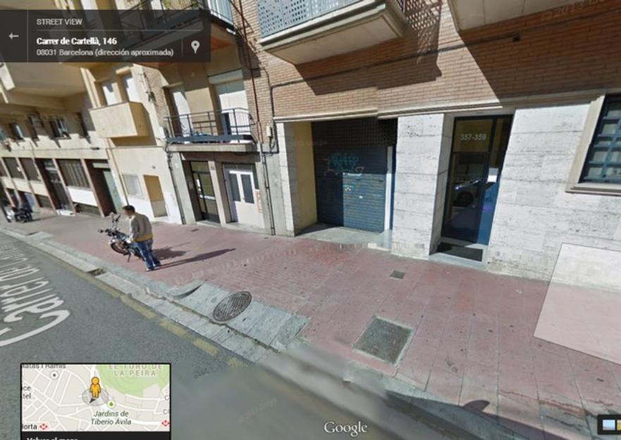 Plaza de parkin en alquiler. barrio hortabarcelona