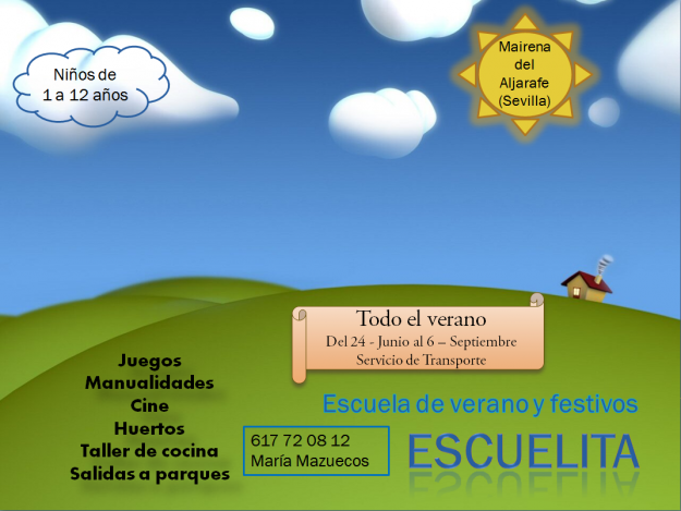 Escuelita de Verano ¡Todo el verano!