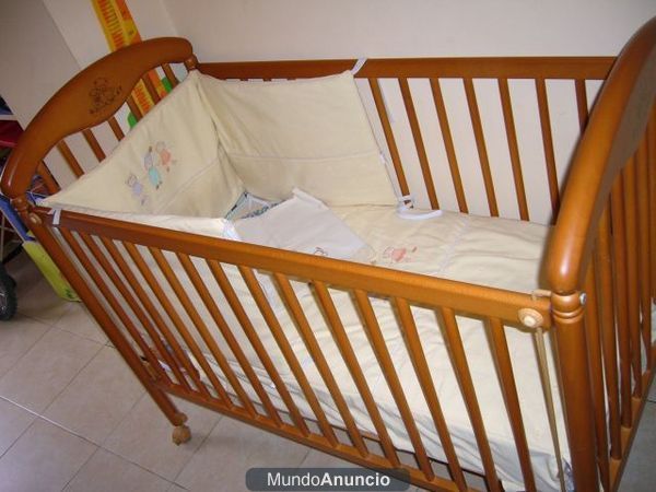 Cuna de Madera para Bebe en Zaragoza