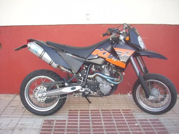 ktm lc4  640 supermotard