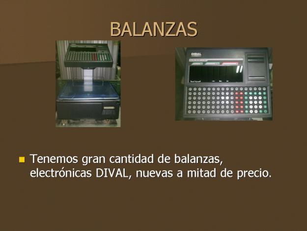 OFERTAS EN BALANZAS DIBAL, NUEVAS A ESTRENAR!!!