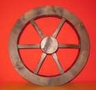 rueda de madera rustica diametro 40-50-60 y 80cm nuevas fabrico 09/2011 - mejor precio | unprecio.es